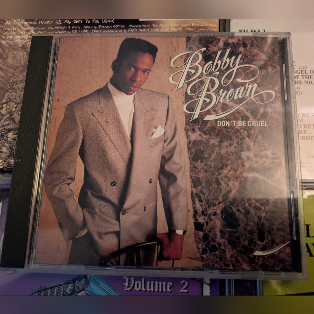 2/$18 1988 Bobby Brown "Don't Be Cruel" Music CD